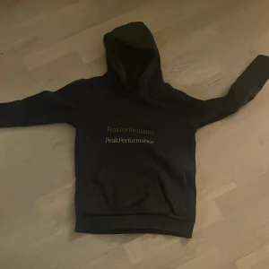 Peak performance tröja - Väldigt bra skick, riktigt snygg, och passar perfekt till folk i 9-13 års ålder. Tröja är 160 vilket är lite för litet därför jag säljer den för ett så bra pris.