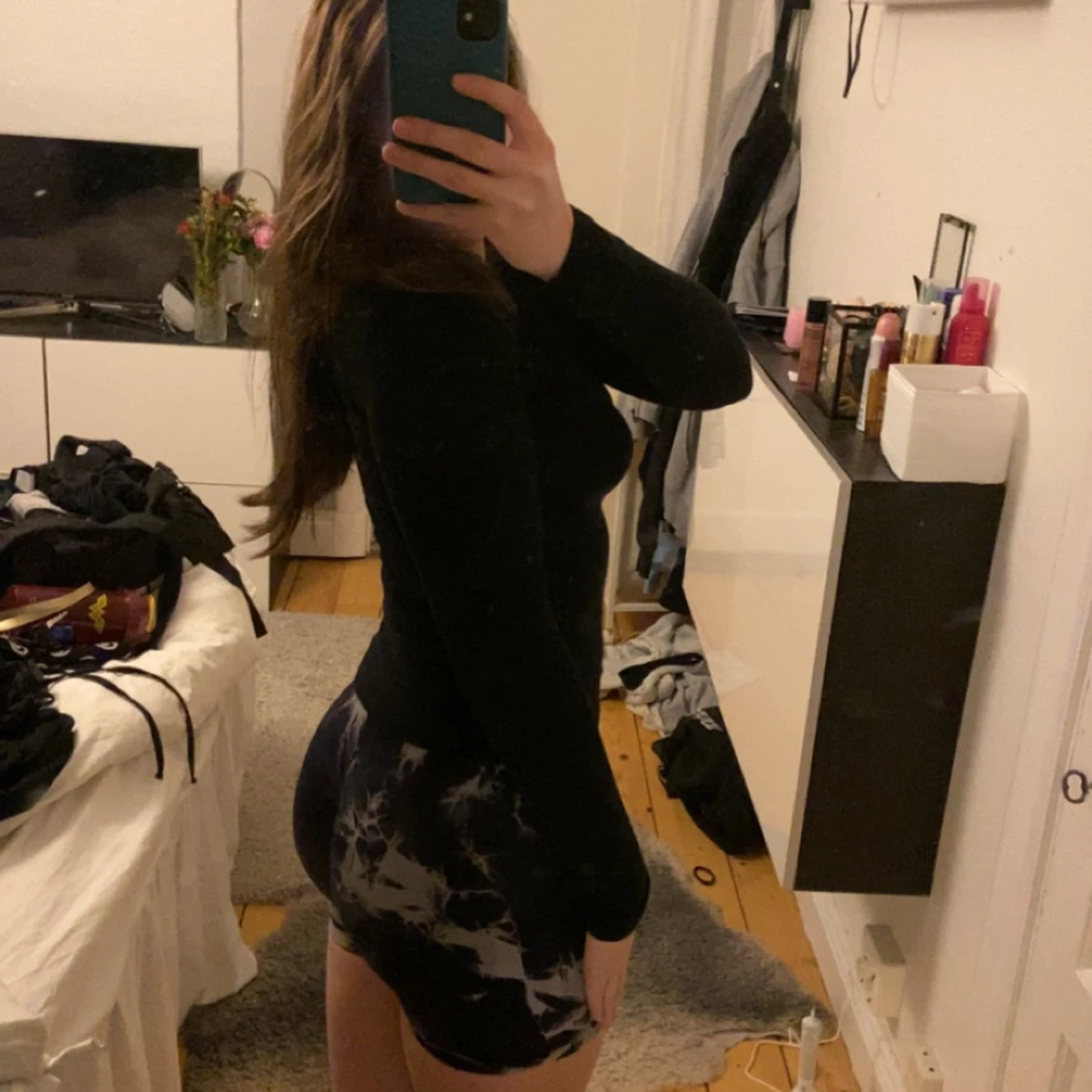 Peach tights shorts💘 - 2