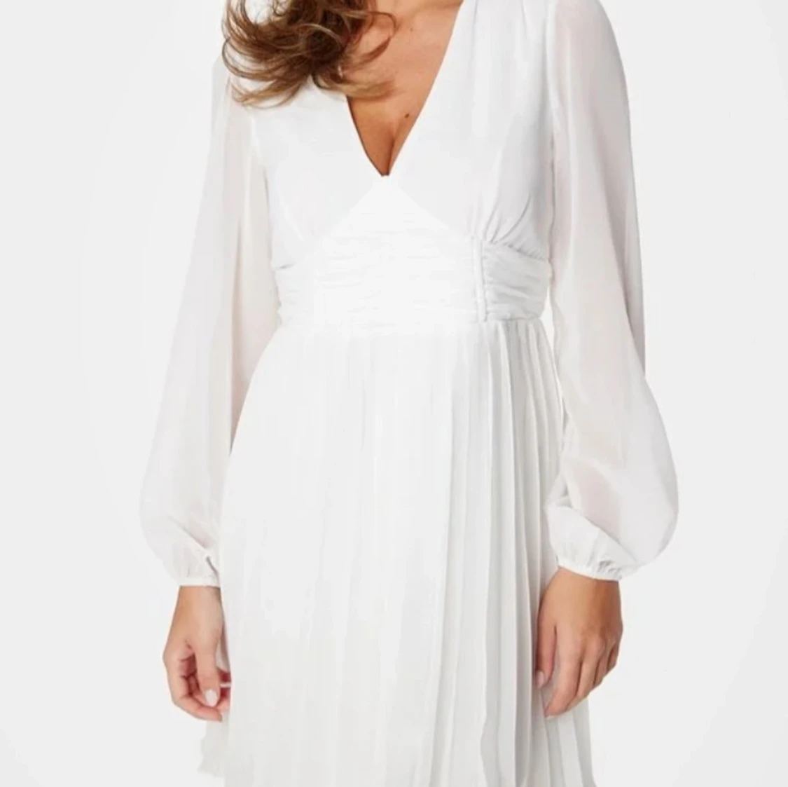 Vit Student Klänning - 1