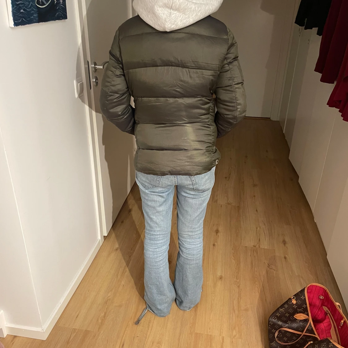 Grön dunjacka från Colmar - 91