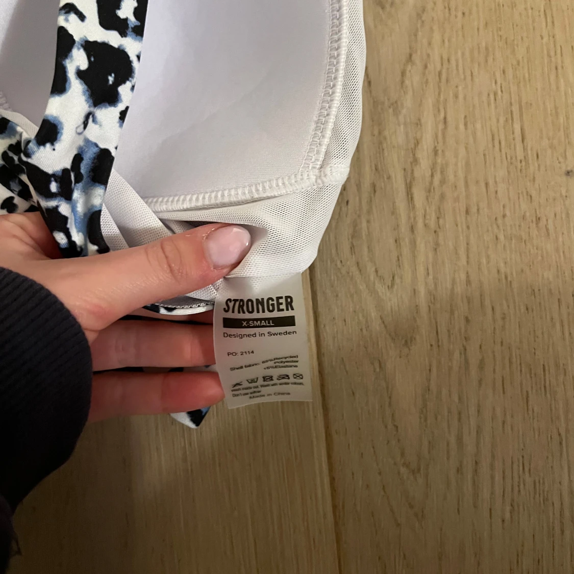 Leopardmönstrad träningsset från Stronger - 92