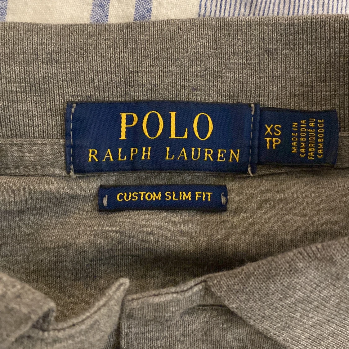 Grå pikétröja från Ralph Lauren - 2