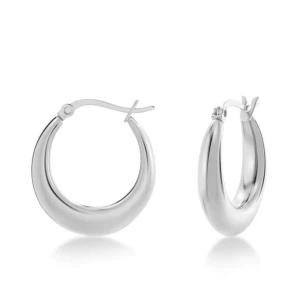 Hoops från Edblad  - Silvriga örhängen från Edblad i rostfritt stål. Aldrig använda, nypris är 399kr!💗