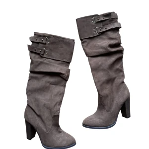 y2k vintage höst boots - Snygga boots från gammal Zara. Storlek 36. ❤️ 