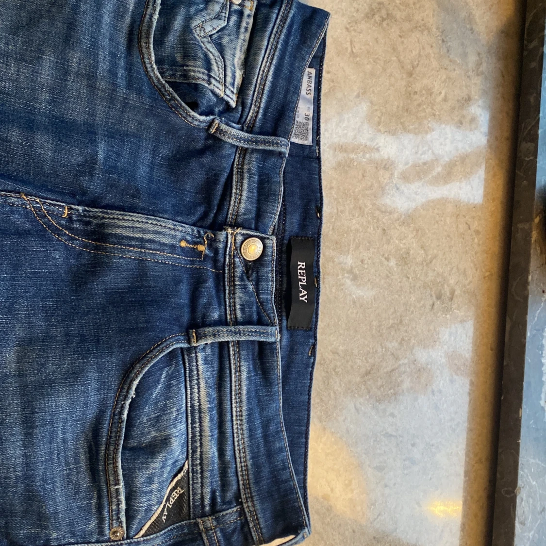 Blå jeans från Replay - 1