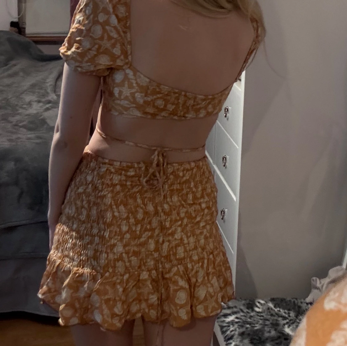 Oranget sommrigt two-pice set! - 92