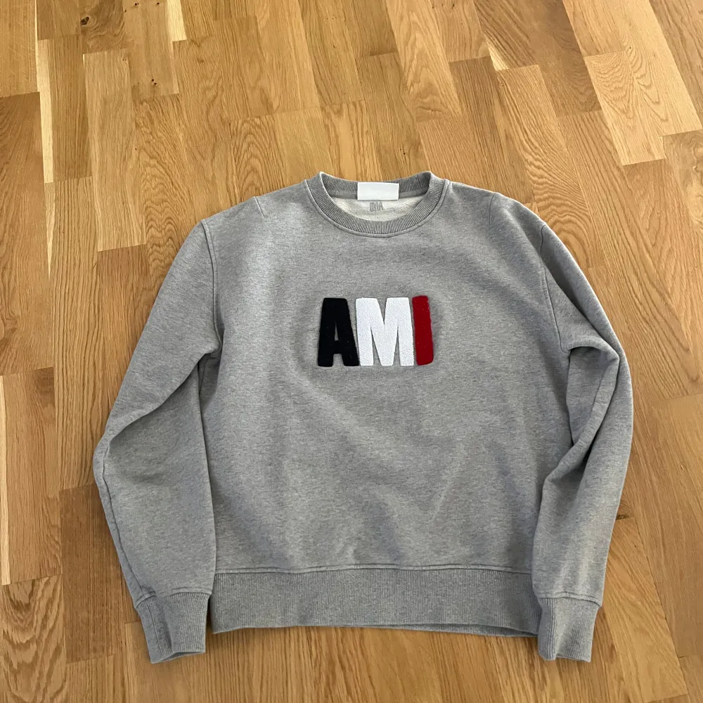 Säljer nu min ami paris hoodie i nyskick Nypris 2499 Mitt pris 999 Använd några få gånger men passade inte jättebra på mig Hör av er vid frågor! 😊. Hoodies.