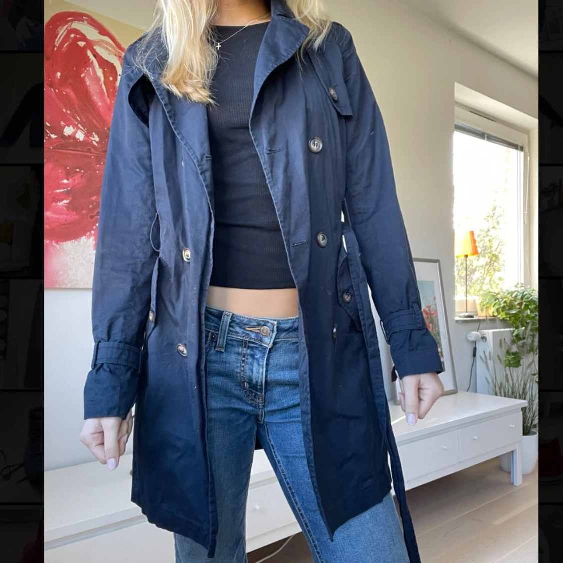 Navy Kappa Pull&Bear