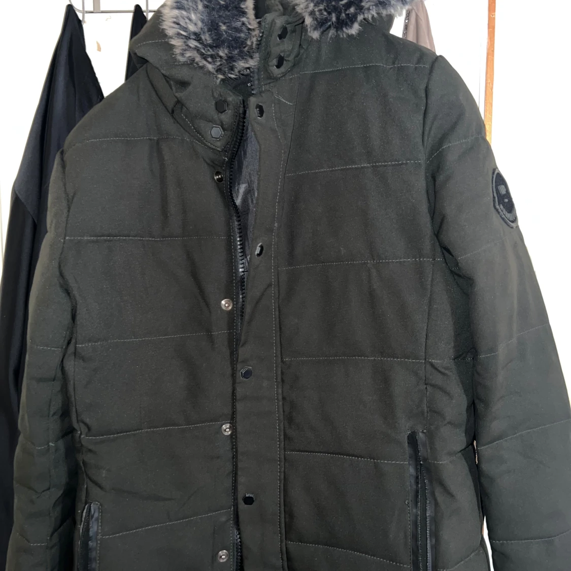 vinterjacka, som ny