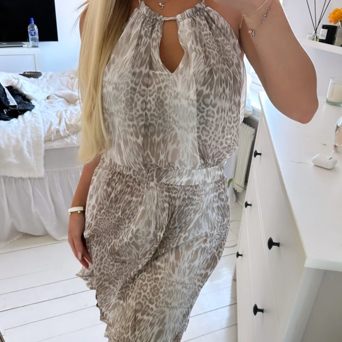 Leopardklänning