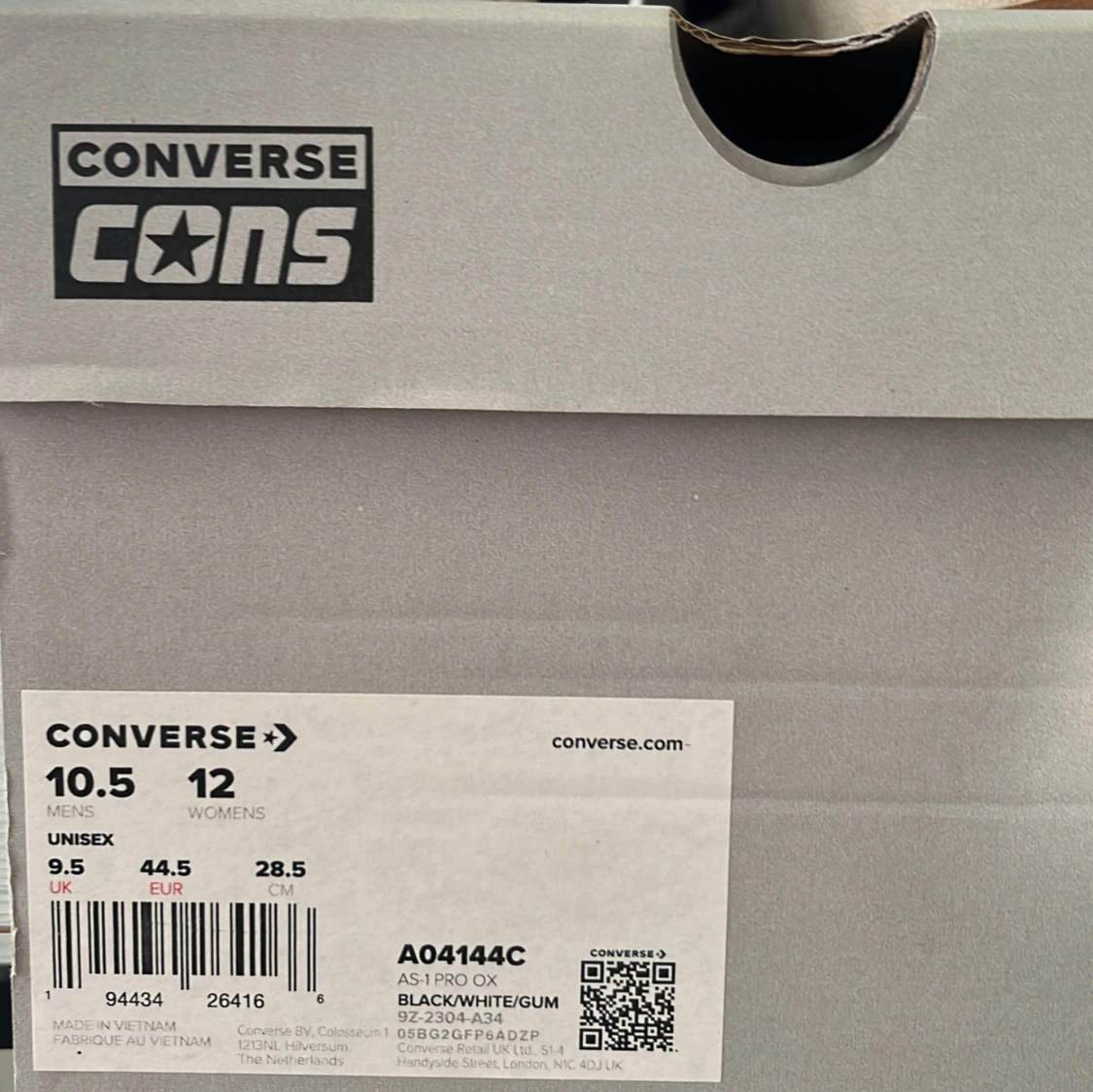 Converse cons As-1Pro size 44,5  - 91