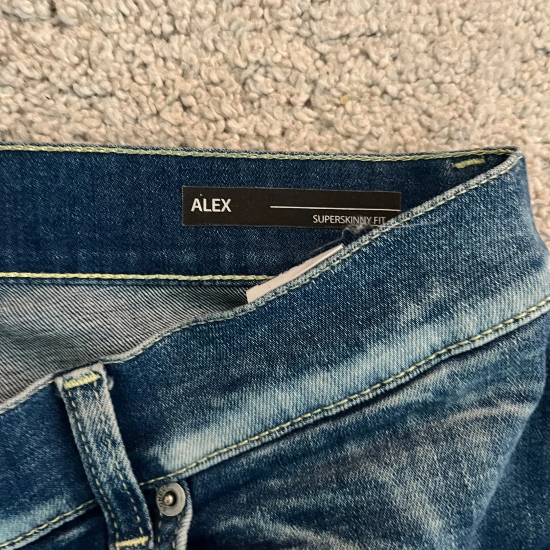 Blå jeansbyxor från Dondup - 2