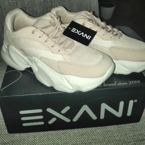 Exani skor st 40 - "Pris kan diskuteras!!!"Exani skor aldrig andvänd helt nytt.För liten för min syster så hon har aldrig tagit ut de.