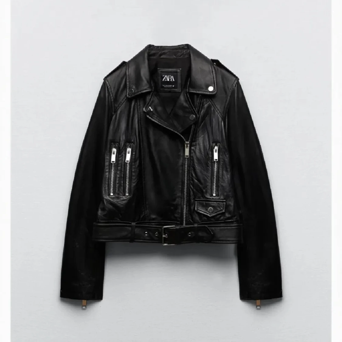 Svart skinnjacka från Zara - 91