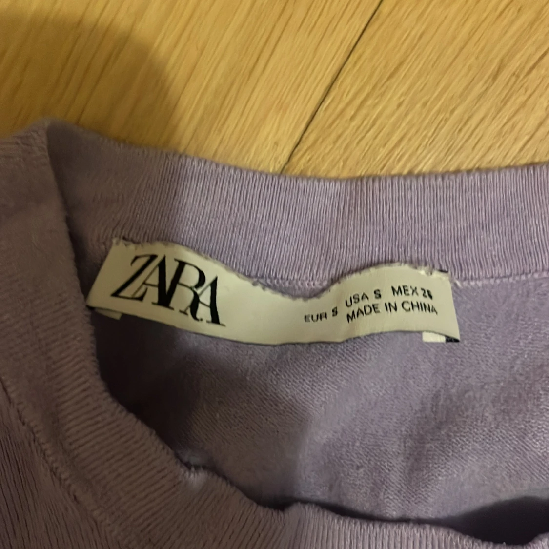 Ljuslila tröja från Zara - 1