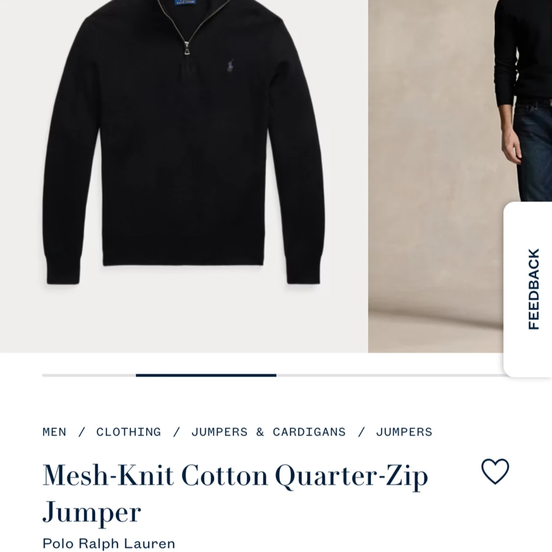 Mörkblå tröja från Ralph Lauren - 93