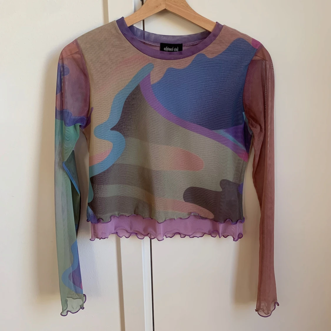 Flerfärgad meshtröja - 1