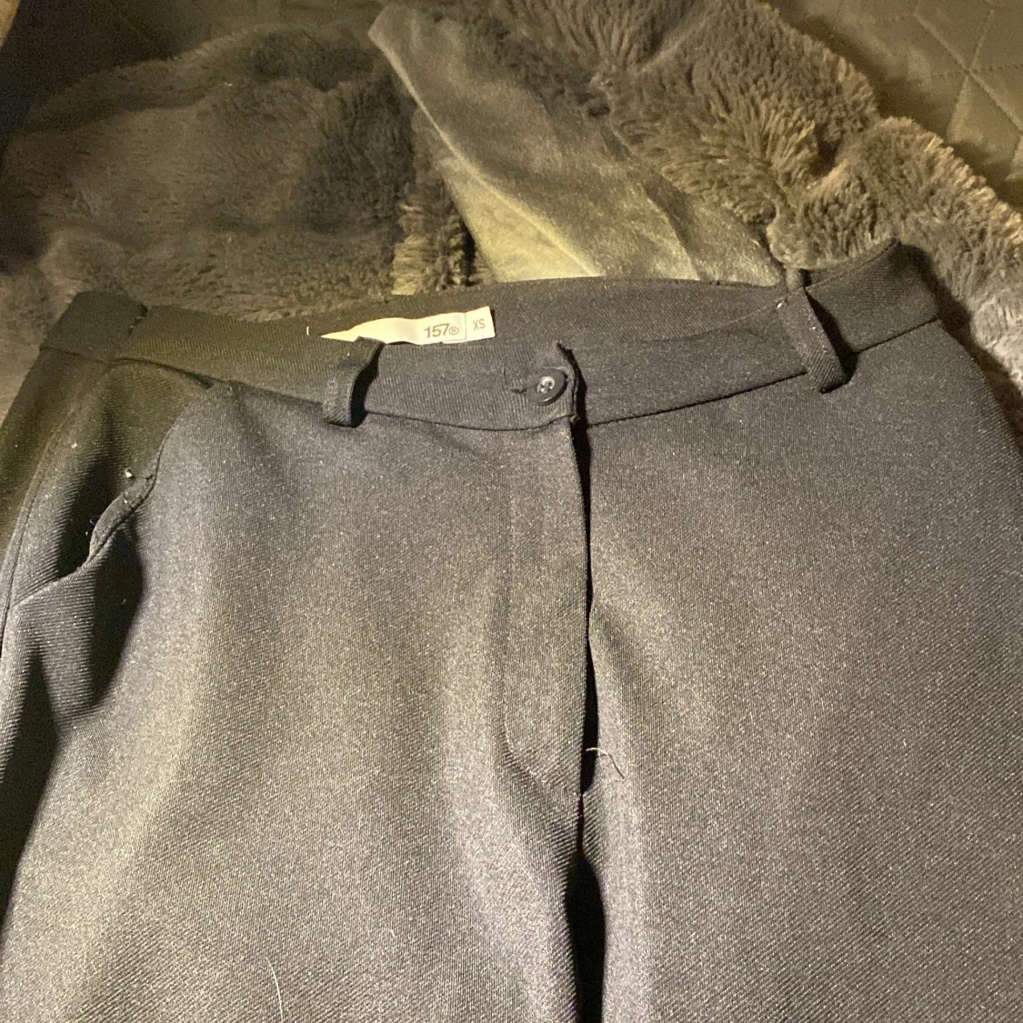 Svarta kostymbyxor - 2