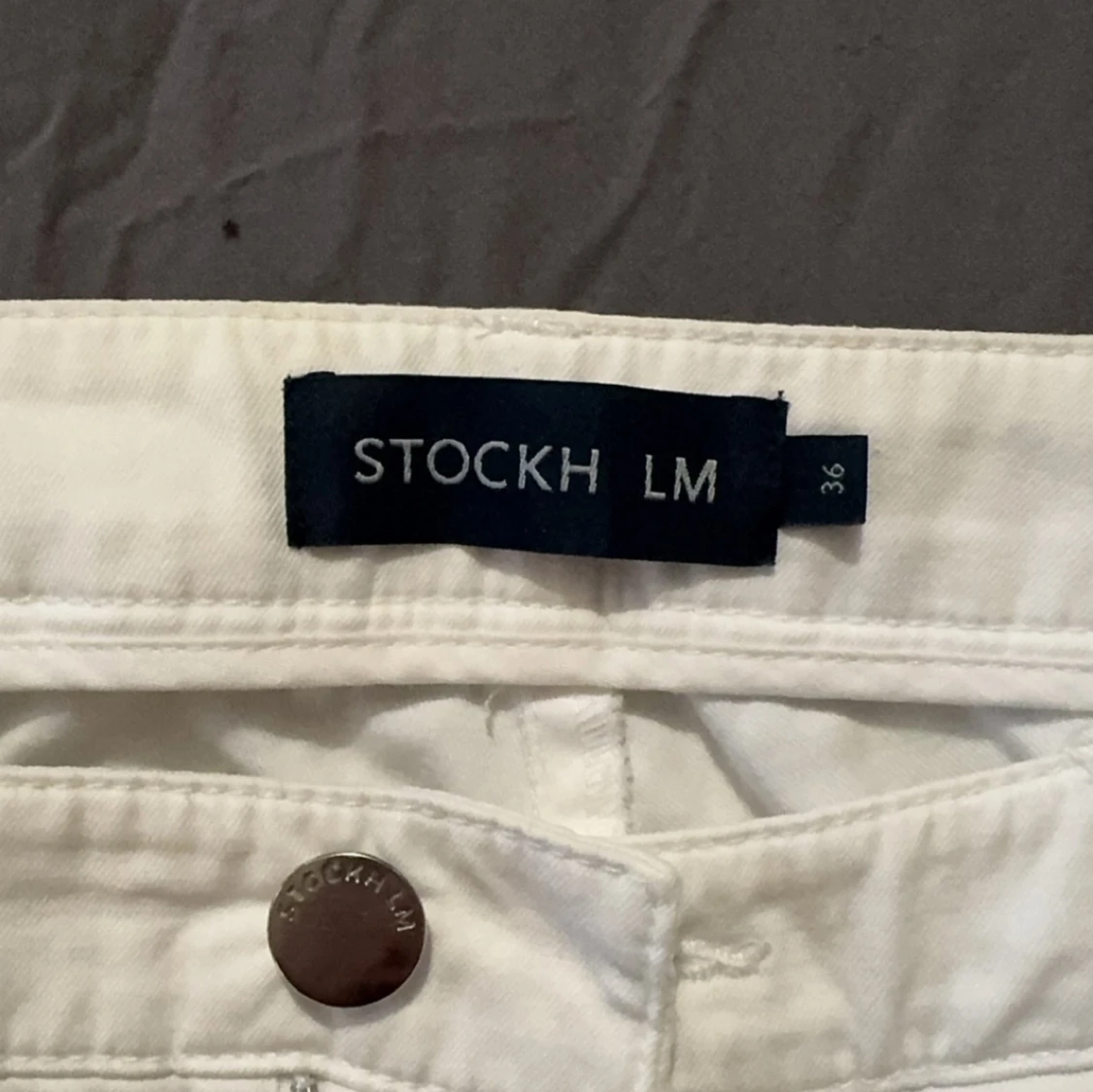 Vita byxor från Stockh LM - 2