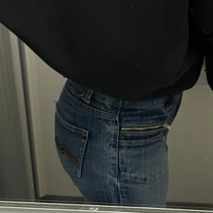 Lågmidjade jeans - Lågmidjade jeans med raka ben  W:27 L:34