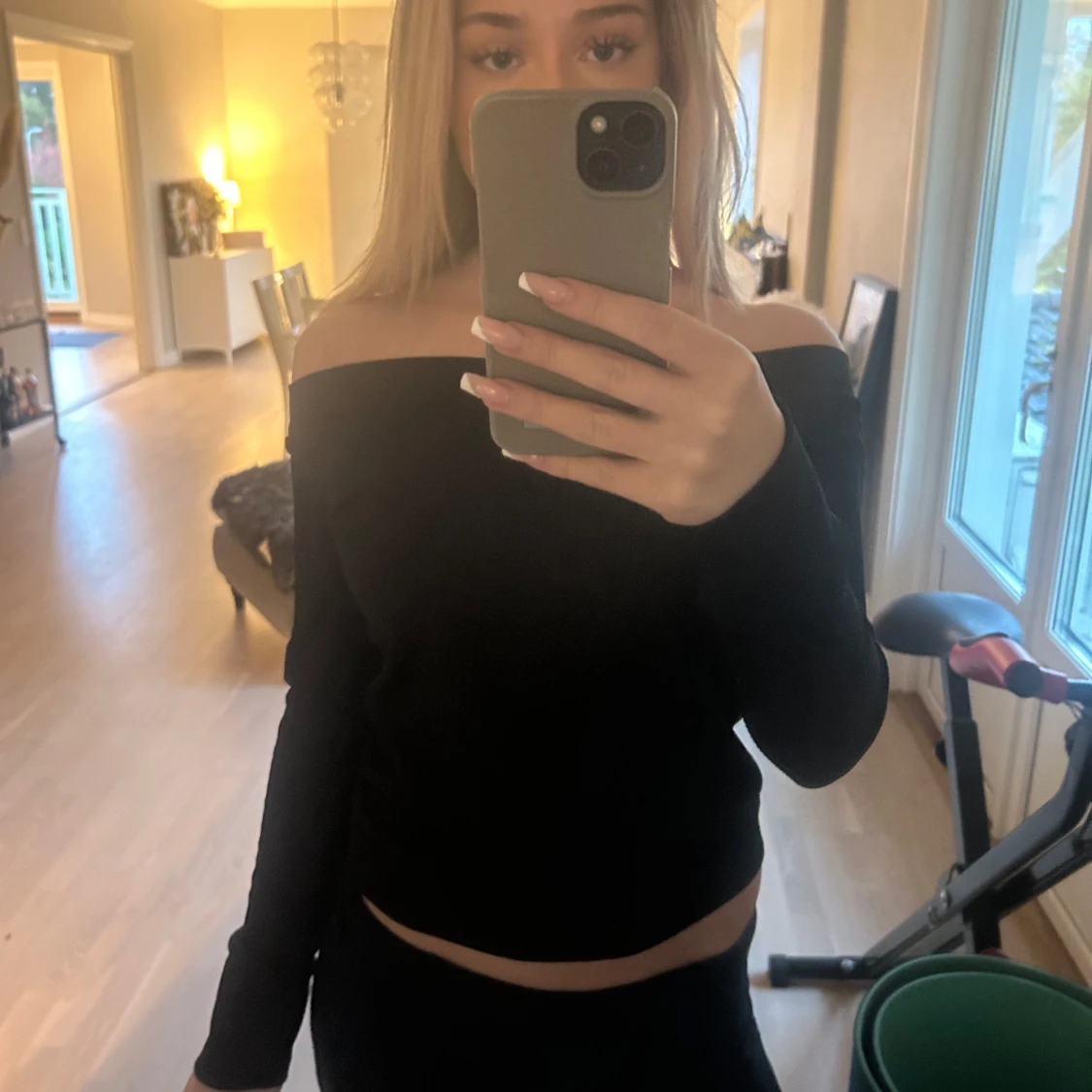 Långärmad topp - 90