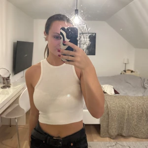 Vit topp - Vit croptop