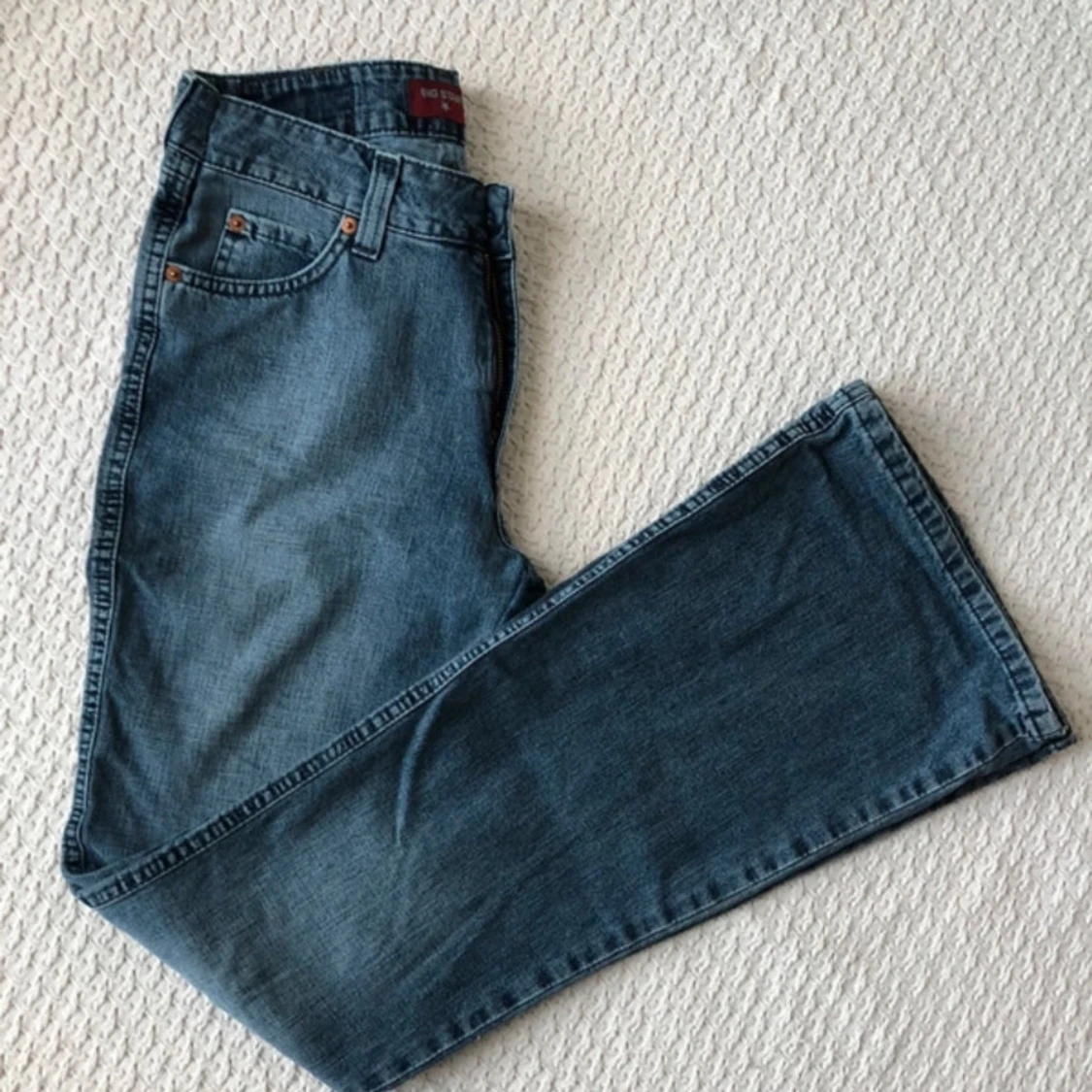 Lågmidjade jeans