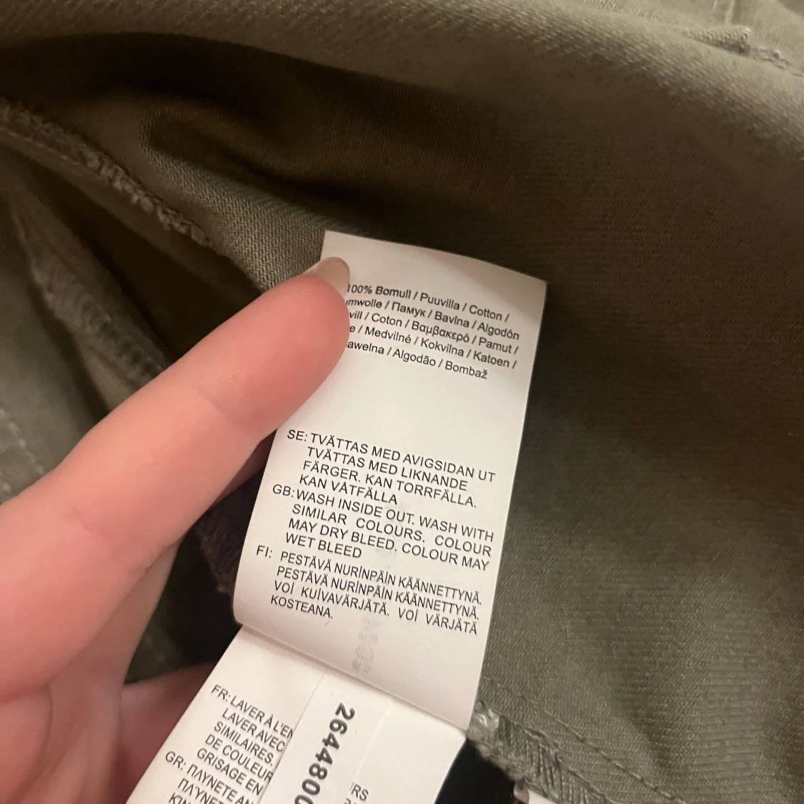 Kort (croppad) jeans jacka - 92