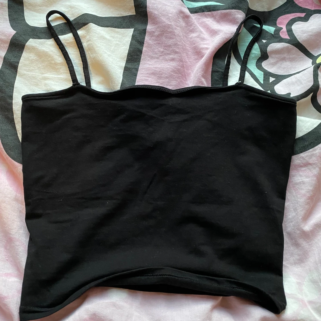 Croptop HM svart snygg