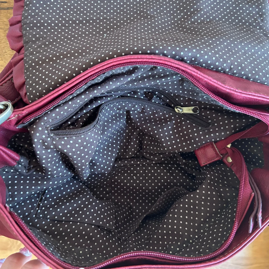 Vin röd väska - 92