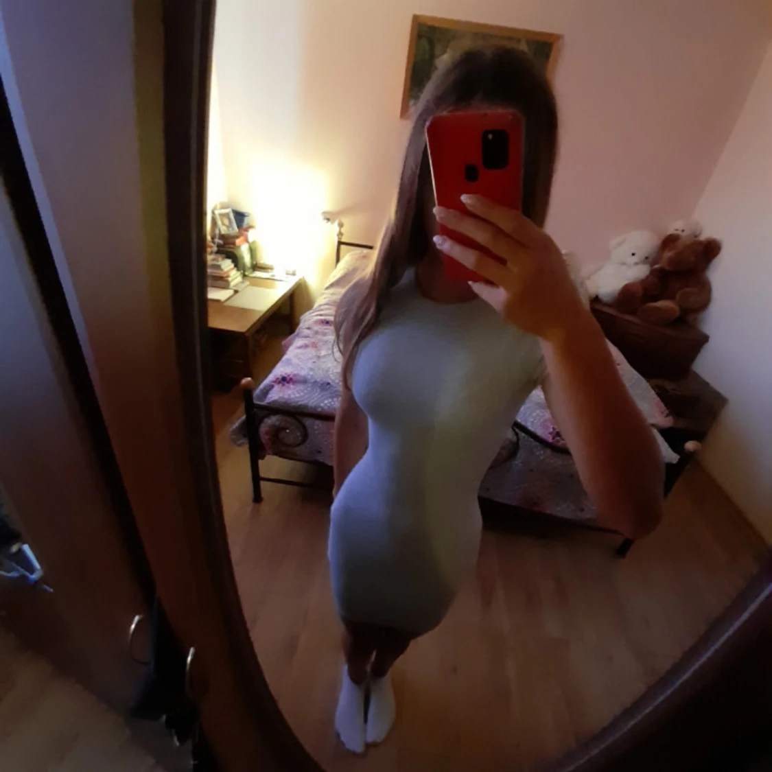 Fin grå klänning 💕 - 90