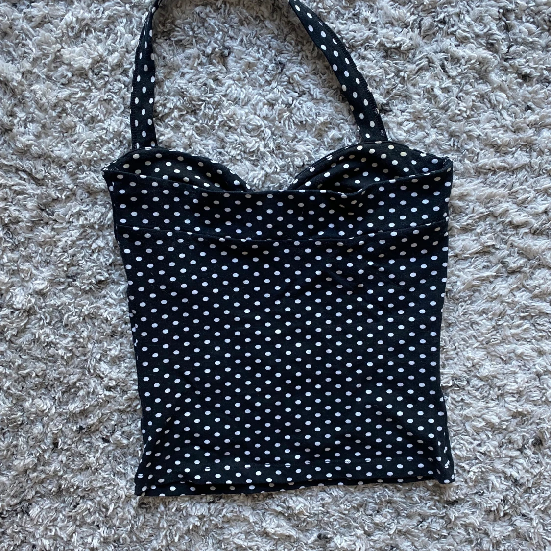 Halterneck topp - 90