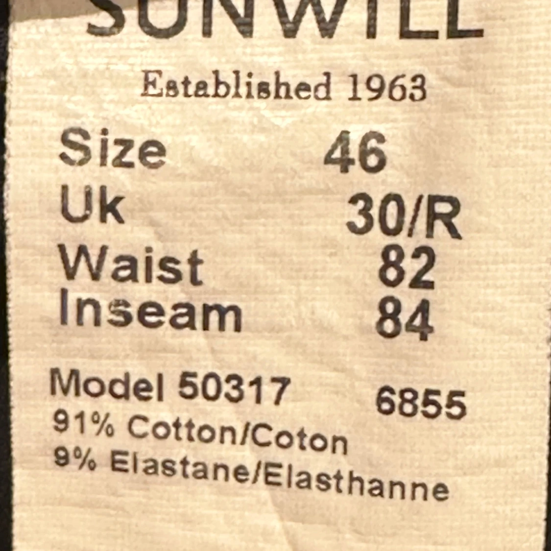 Chinos från Sunwill  - 92