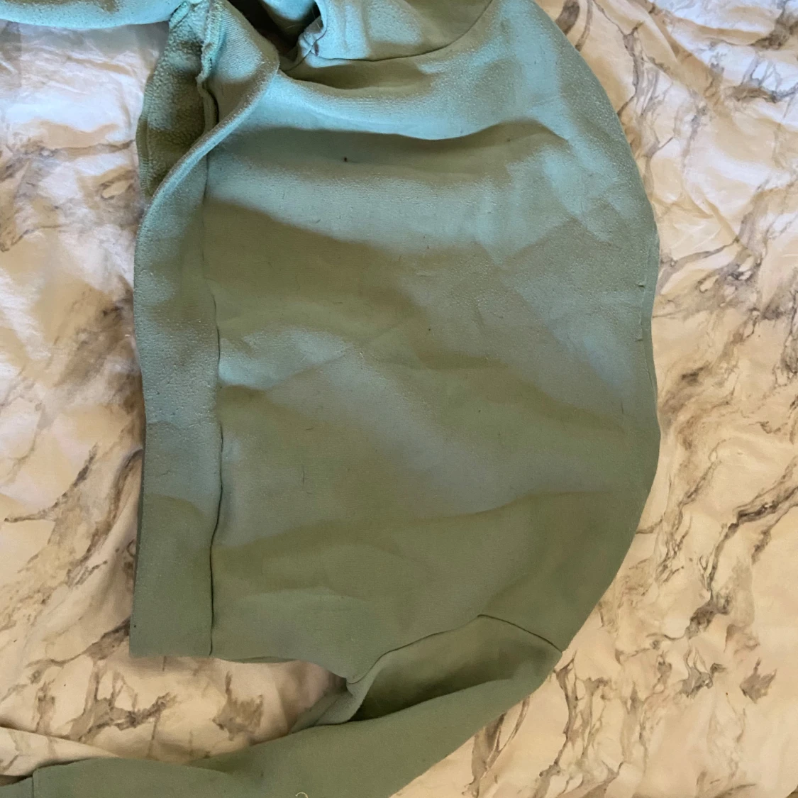 Mintgrön långärmad magtröja  - 91