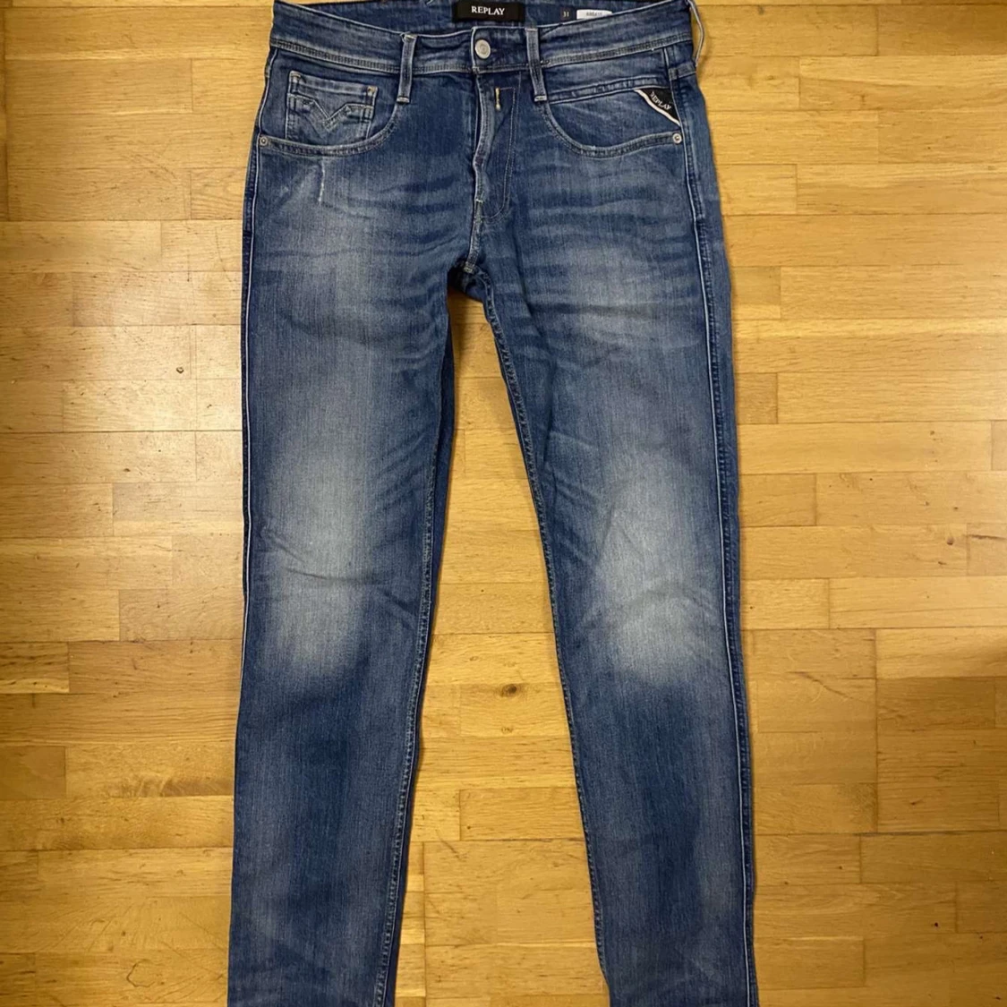 Blå Replay Anbass jeans