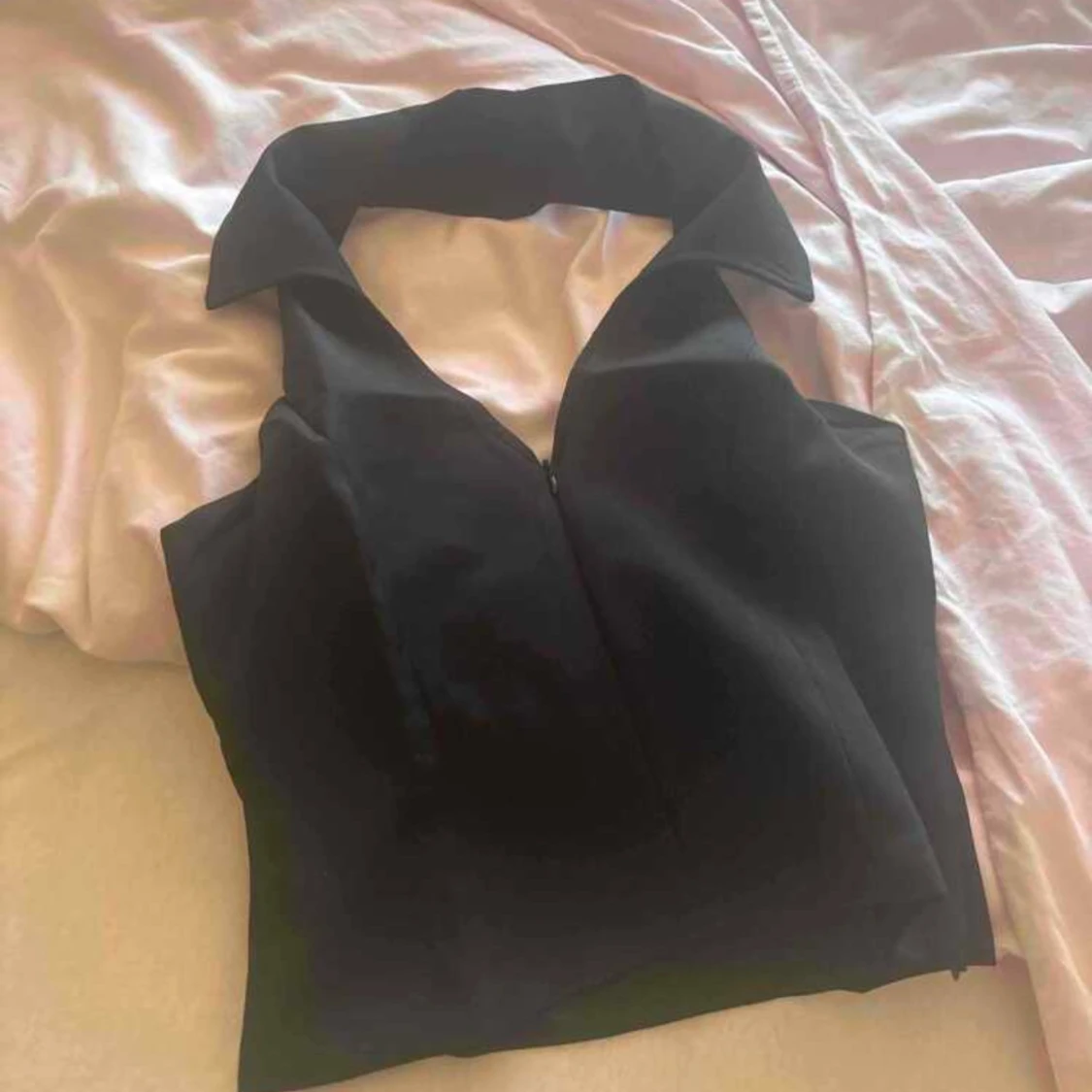 Svart korsettväst - 90