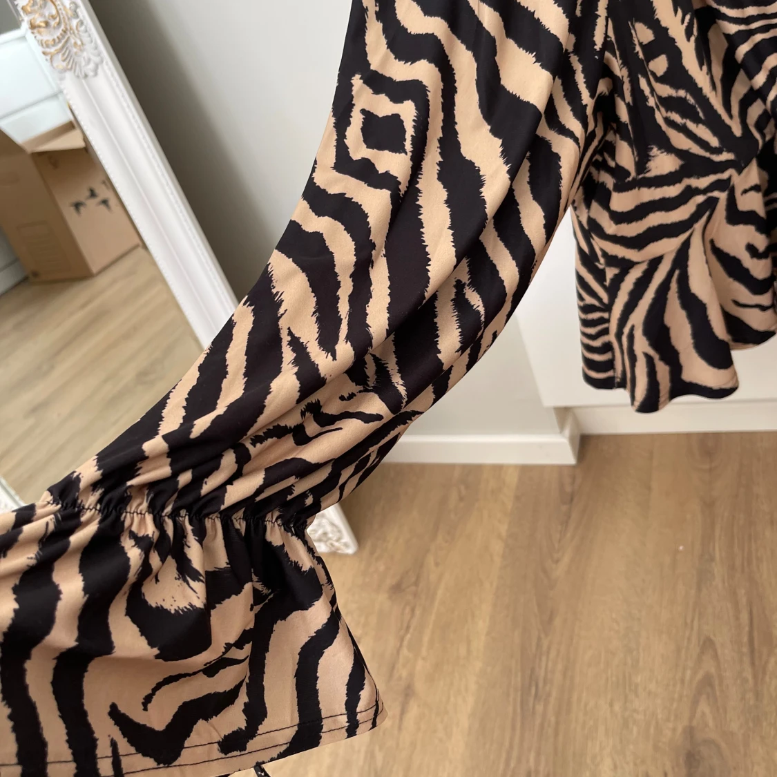 Mönstrad blus dam - 92