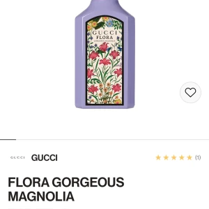 Gucci flora magnolia 50ml - Säljer min Gucci parfym som är endast testad. Den va för blommig för min smak. Men tycker annars den är väldigt fräsch. Köpte den för 1500kr
