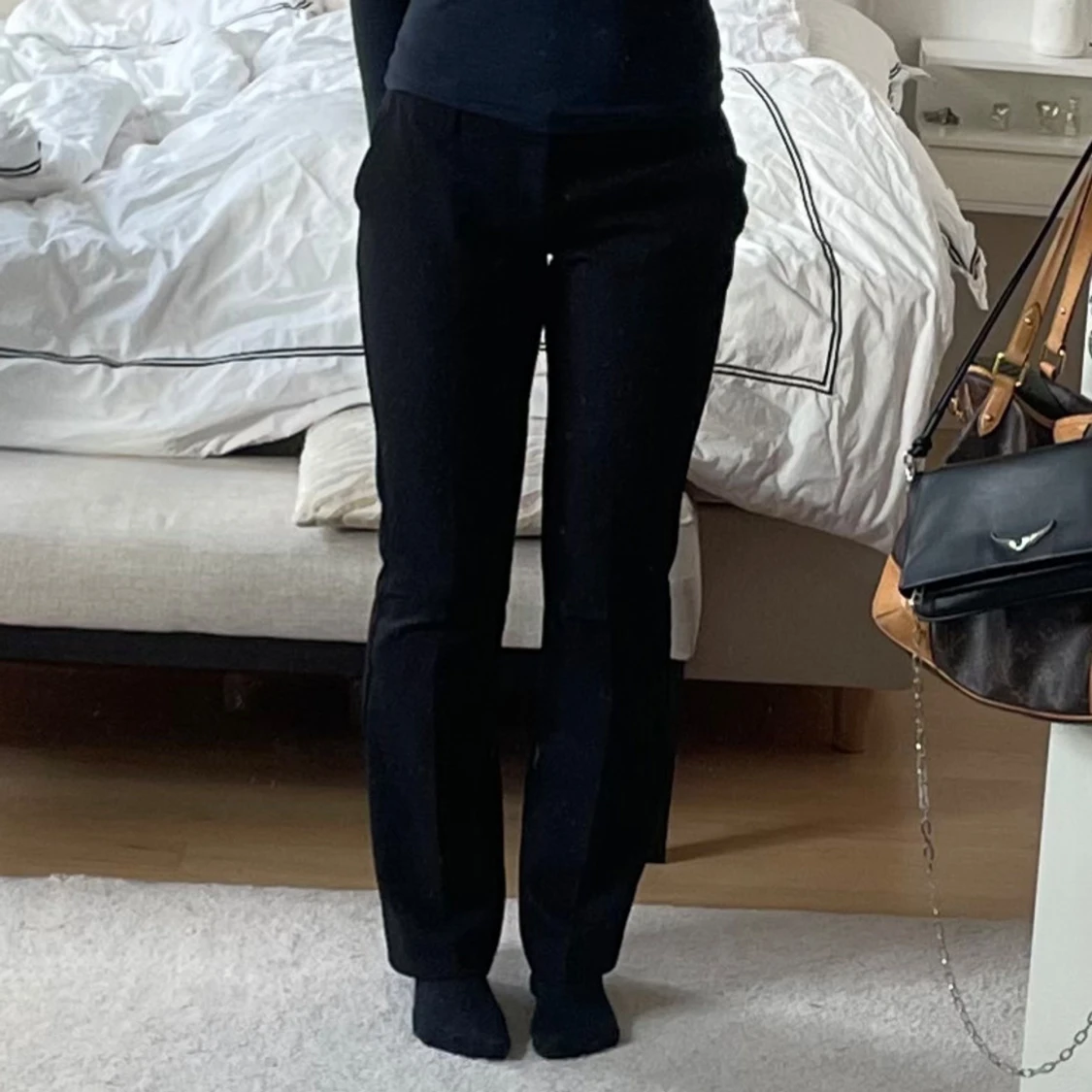 Lågmidjade kostymbyxor - 91