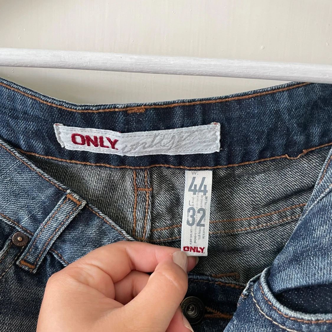 Blå bootcut jeans från ONLY - 91