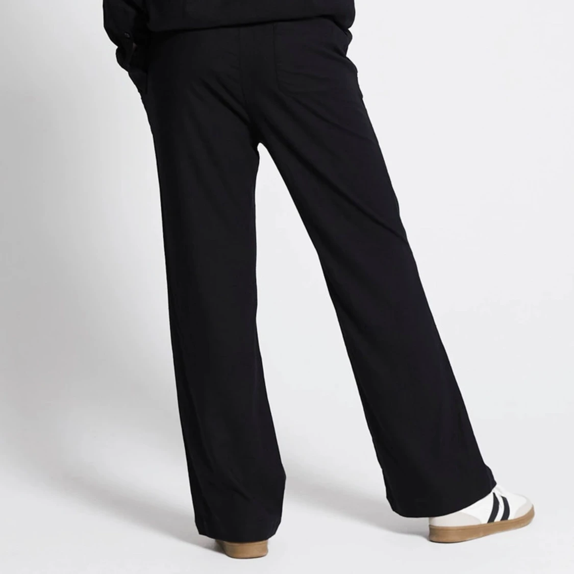 Linnebyxor svarta - 91