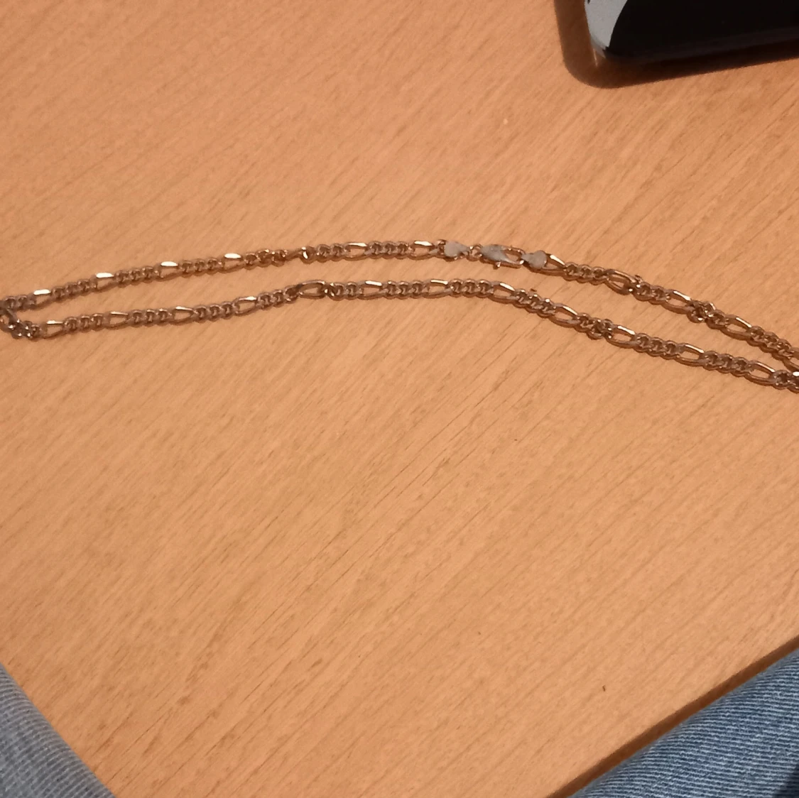 Guld-silver halsband 