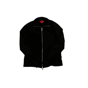 Svart jacka med dragkedja - Snygg svart jacka med dragkedja framtill. Perfekt för en stilren look.