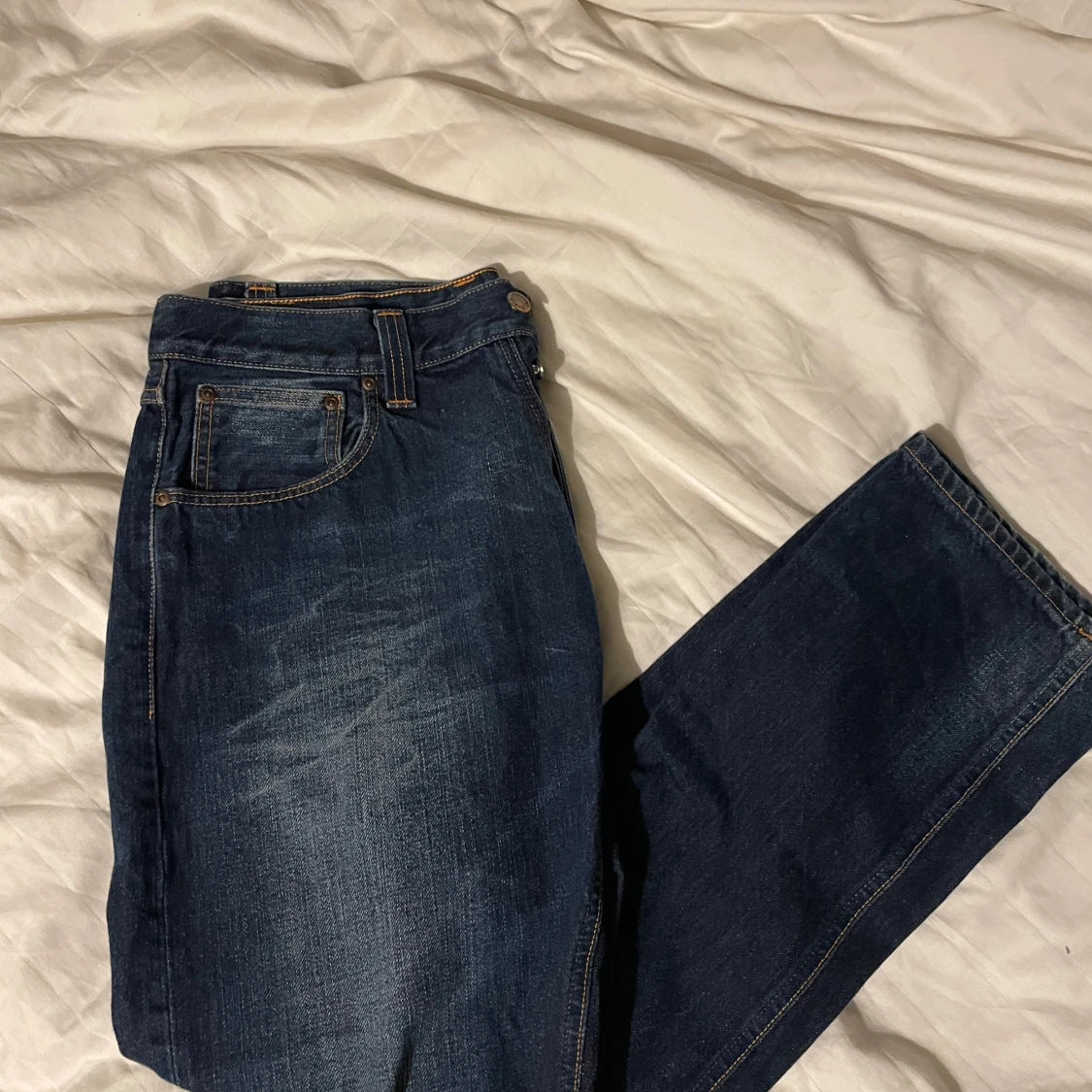 Blå jeans från Nudie Jeans