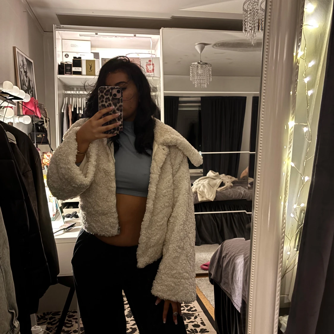 Fluffig jacka från H&M