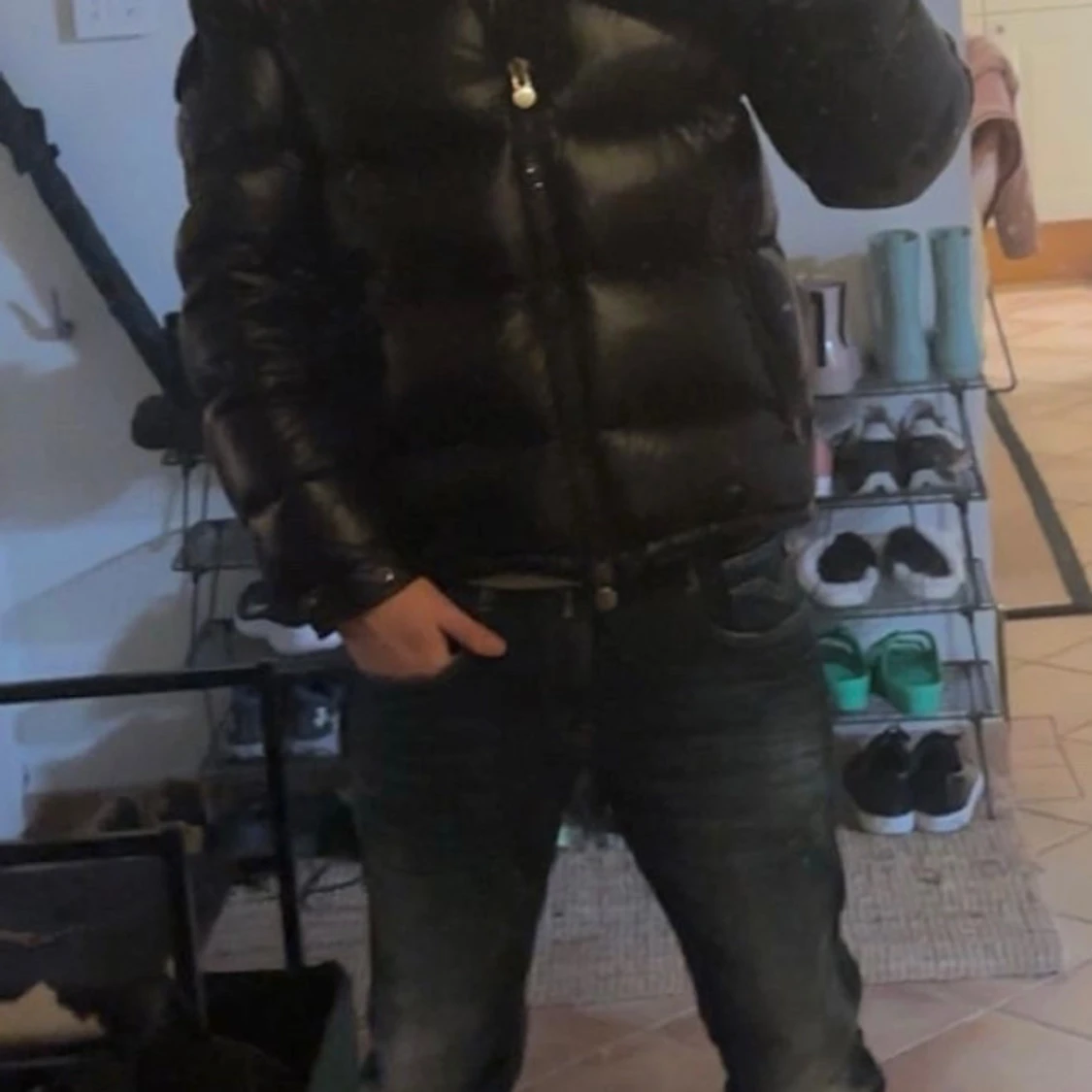 Svart dunjacka från Moncler - 3