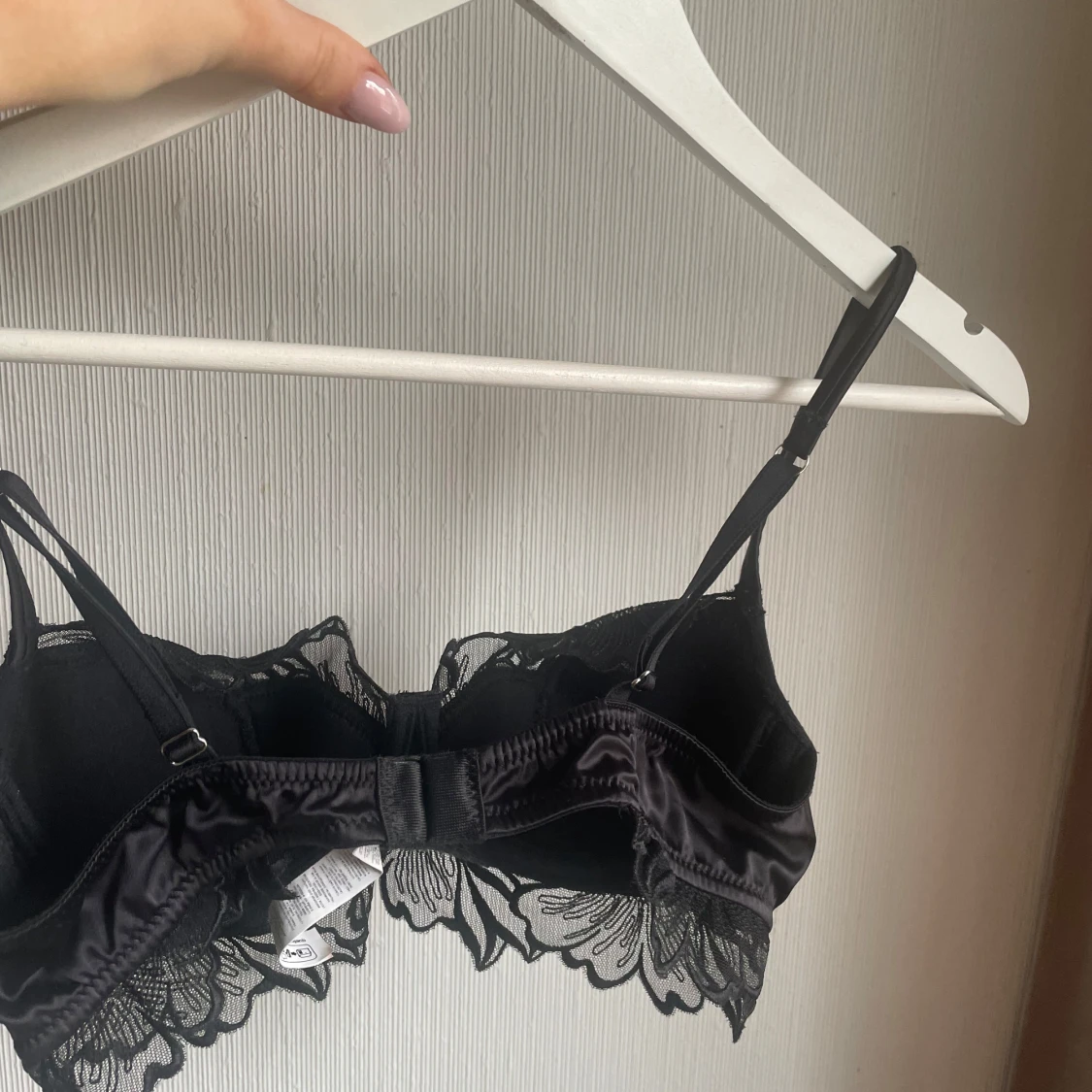 Svart spets-bh - 1