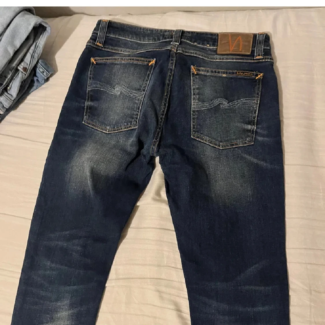 Mörkblå jeans från Nudie Jeans - 1