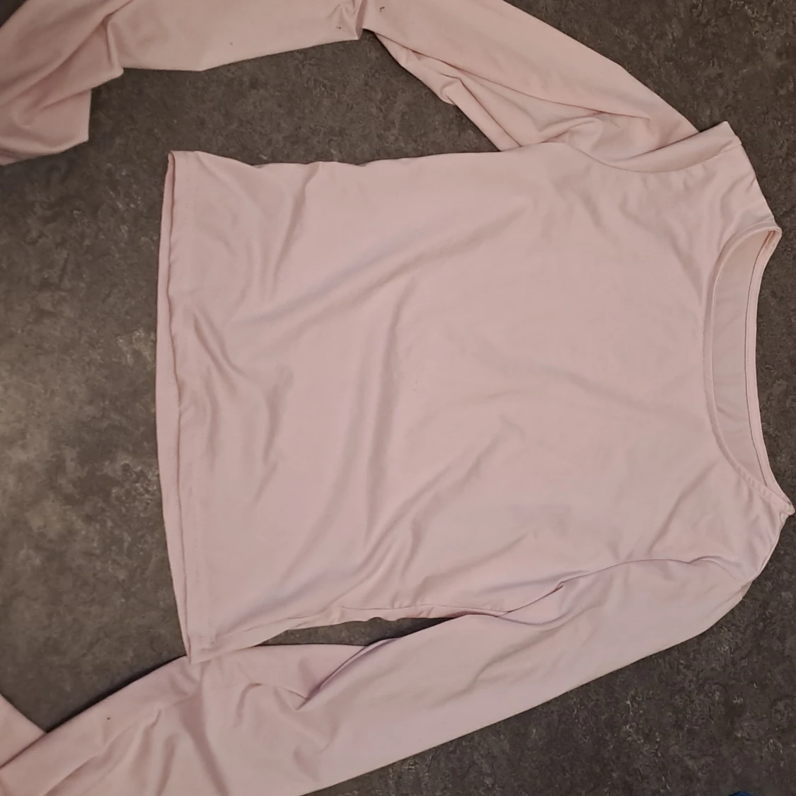 Ljusrosa långärmad topp