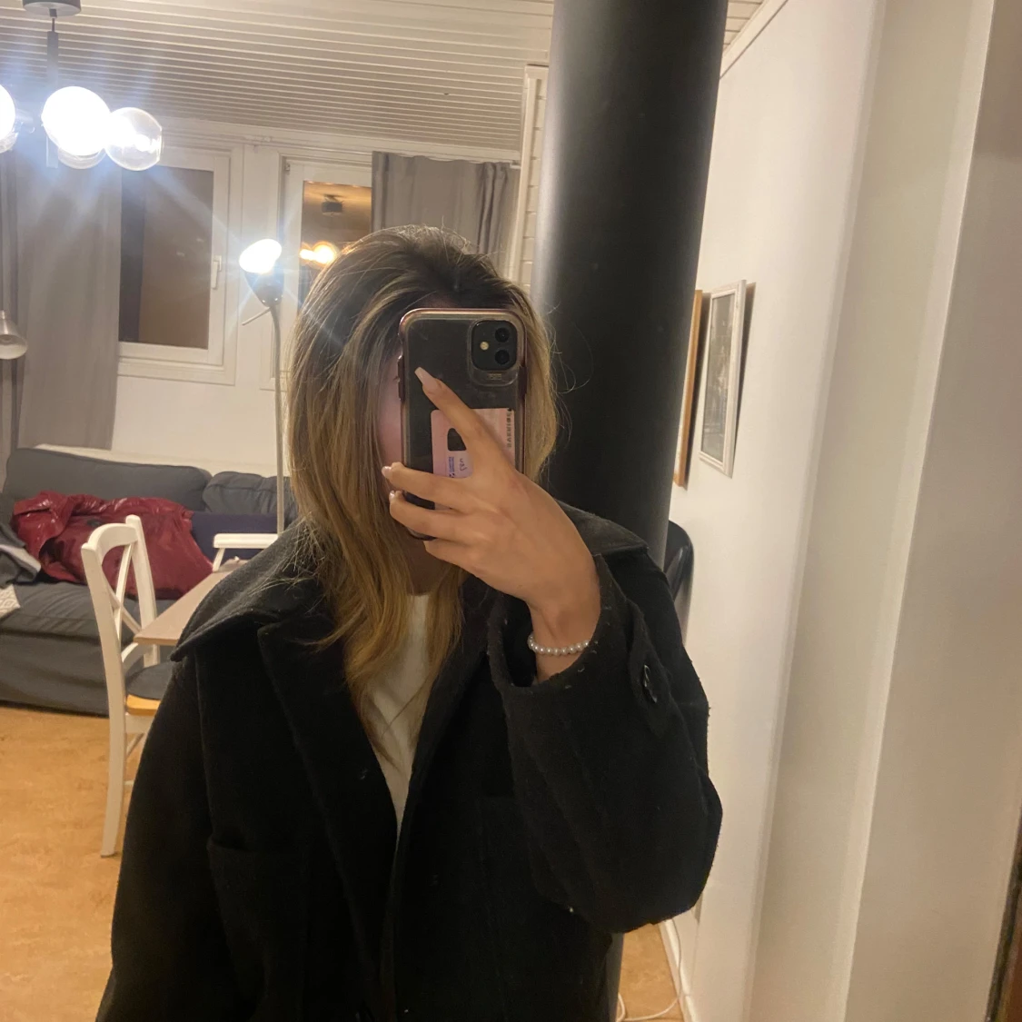 Svart kappa från Kappahl